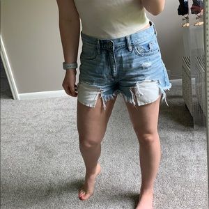 American Eagle High Rise Festival Shorts Size 4